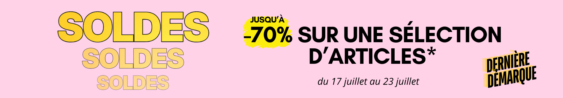 Soldes d'été