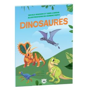 Coffret puzzle documentaire - Dinosaures