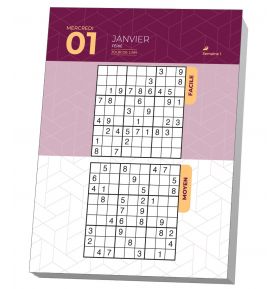 Sudoku en 365 jours, 2 grilles par jour 2025