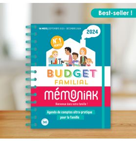 Agenda familial Mémoniak 2021-2022 - relié - Editions 365, Nesk - Achat  Livre