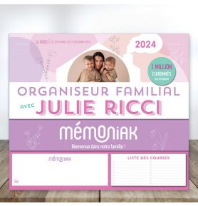 Mini-organiseur familial - Mémoniak - 2024 - Accessoires Organisation  familiale